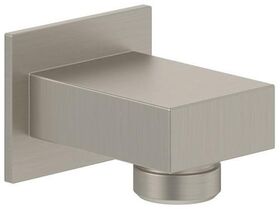 V&B Wandanschlussbogen UNIVERSAL SHOWERS 46x51x35mm, eckig brushed nickel matt