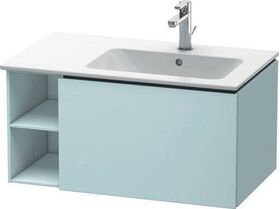 Duravit Waschtischunterbau L-CUBE 400x820x481mm, Becken rechts basalt matt