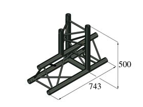 ALUTRUSS TRILOCK S-PAT-37 3-Weg-T-Stück