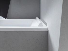 Duravit Rechteck-Badewanne STARCK 2 Rückenschrägen 1800x800mm weiß