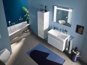 Trapez-Badewanne Duravit No.1 1 Rückenschräge links weiß 1700x1000mm