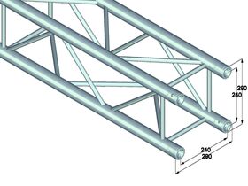 ALUTRUSS QUADLOCK QL-ET34-1500 4-Punkt-Traverse