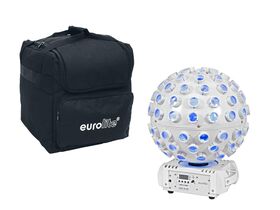 EUROLITE Set LED B-40 Laser Strahleneffekt ws + Soft-Bag