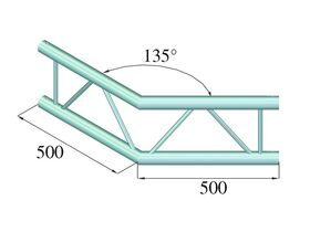 ALUTRUSS BILOCK BQ2-PAC23V 2-Weg Ecke 135°