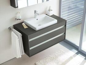 Duravit Spiegelschrank KETHO 180x1000x750mm graphit matt