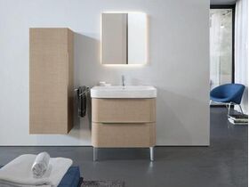 Duravit Spiegel LICHT&SPIEGEL 33x600x700mm Be weiß matt transluzent