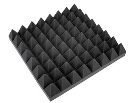 OMNITRONIC Akustikschaumstoff Pyramide 100mm, 50x50cm