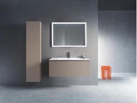 Duravit Waschtischunterbau L-CUBE 1020x481x400mm basalt matt