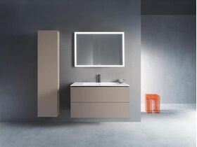 Duravit Waschtischunterbau L-CUBE 1020x481x550mm basalt matt