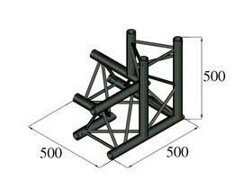 ALUTRUSS TRILOCK S-PAL-34 3-Weg-Ecke \/ links