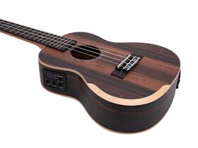 DIMAVERY UK-800 Concert Ukulele, Ebony