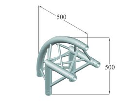 ALUTRUSS TRILOCK 6082AC-24R 2-Weg-Ecke 90° /\