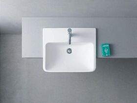 Duravit HEBWT ME by Starck m ÜL m HLB 55x45,5cm 1 HL we seidenmatt