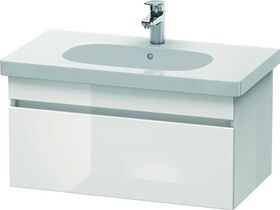 Duravit Waschtischunterbau DURASTYLE 453x800x398mm eiche terra / weiß matt