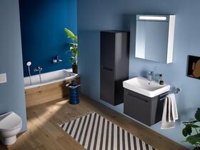 Badewanne Duravit No.1 1 Rückenschrägen weiß 1700x750mm