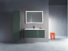 Duravit Waschtischunterbau L-CUBE 1020x481x400mm dolomiti grey hochglanz