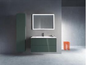 Duravit Waschtischunterbau L-CUBE 1020x481x550mm dolomiti grey hochglanz