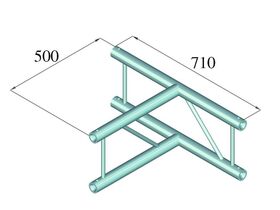 ALUTRUSS BILOCK BQ2-PAT36V 3-Weg T-Stück 90°