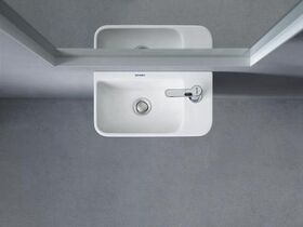 Duravit Handwaschbecken ME by Starck o ÜL m HLB 400x220mm 1 HL rechts weiß