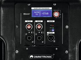 OMNITRONIC XKB-215A 2-Wege Lautsprecher, aktiv, DSP