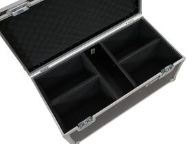 ROADINGER Flightcase 4x LED CBB-2WW/CW Fairlight