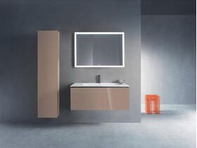 Duravit Waschtischunterbau L-CUBE 1020x481x400mm cappuccino hochglanz