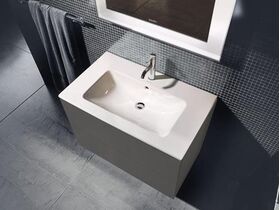 Duravit Waschtischunterbau L-CUBE 820x481x550mm graphit matt