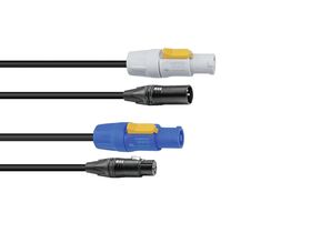 SOMMER CABLE Kombikabel DMX PowerCon/XLR 5m