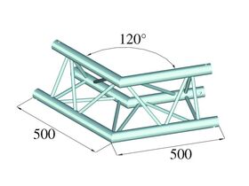 ALUTRUSS TRILOCK 6082AC-22 2-Weg-Ecke 120°