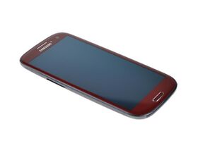 Ersatzteil: LCD Display Samsung i9300 Galaxy S III Original full set rot