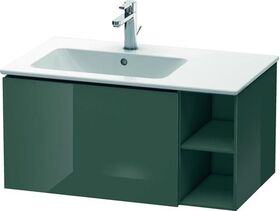 Duravit Waschtischunterbau L-CUBE 400x820x481mm Be li dolo grey hochglanz