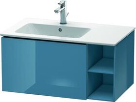 Duravit Waschtischunterbau L-CUBE 400x820x481mm Be li stone blue hochglanz