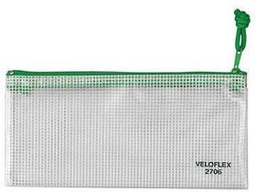 Veloflex Reißverschlusstasche 2706000 200x100mm PVC DIN A6