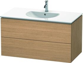 Duravit Waschtischunterbau L-CUBE 534x1020x550mm europäische eiche