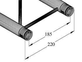 ALUTRUSS DECOLOCK DQ2-2000 2-Punkt-Traverse