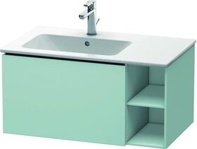 Duravit Waschtischunterbau L-CUBE 400x820x481mm Be links lichtblau matt