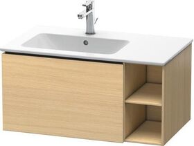 Duravit Waschtischunterbau L-CUBE 400x820x481mm Be links mediterrane eiche