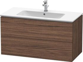 Duravit Waschtischunterbau L-CUBE 1020x481x550mm nussbaum dunkel