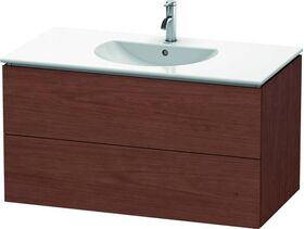 Duravit Waschtischunterbau L-CUBE 534x1020x550mm amerikanisch nussbaum