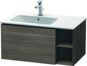 Duravit Waschtischunterbau L-CUBE 400x820x481mm, Becken links pine terra