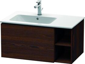 Duravit Waschtischunterbau L-CUBE 400x820x481mm Be li nussbaum gebürstet