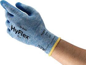 Handschuhe HyFlex® 11-920 Gr.8 blau EN 388 PSA II Nyl.m.Nitril ANSELL - VPE: 12