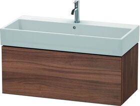 Duravit Waschtischunterbau L-CUBE 394x984x459mm nussbaum natur