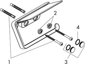 Papierhalter AXOR UNIVERSAL Wandmontage chrom