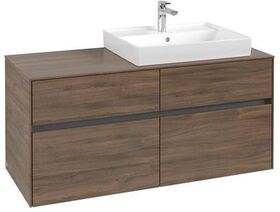 V&B Waschtischunterschrank COLLARO 120x54,8x50cm WT re Arizona Oak