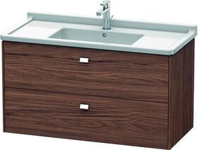 Duravit Waschtischunterbau BRIOSO Griffe chr 563x1020x469mm NB dunkel