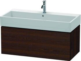 Duravit Waschtischunterbau L-CUBE 394x984x459mm nussbaum gebürstet