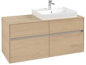 V&B Waschtischunterschrank COLLARO 120x54,8x50cm WT re Nordic Oak