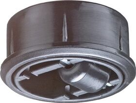 Kunststoffglocke D.52mm Trgf.50kg Einpresstiefe 18mm harte BD BS ROLLEN