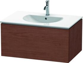 Duravit Waschtischunterbau L-CUBE 534x820x400mm amerikanisch nussbaum